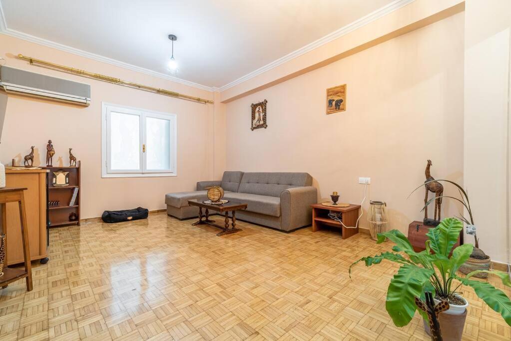 Modern African-Inspired Flat Lejlighed Athen Eksteriør billede